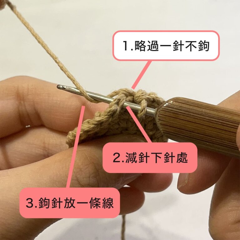 【自學鉤針玩偶#1】六個基礎勾針織法詳解 - 鉤針娃娃編織教學